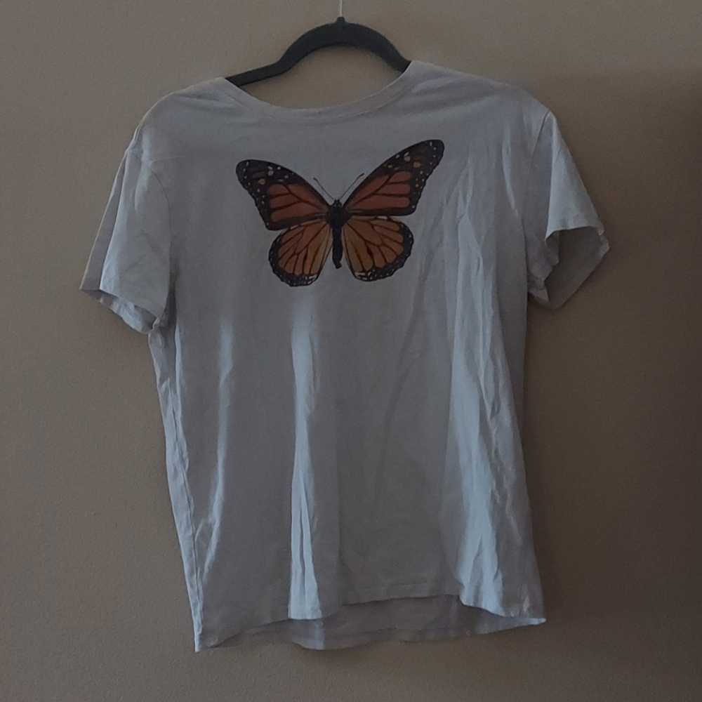 Butterfly graphic tee
